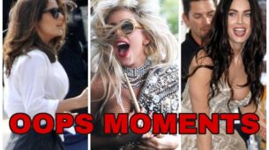 Here’s Some Of The Oops Moment Of Megan Fox, Lady Gaga To Salma Hayek