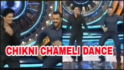 HILARIOUS VIDEO: When Shah Rukh Khan & Salman Khan Danced On Katrina Kaif’s Famous Chikni Chameli Song Together