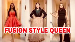 Himanshi Khurana Has The Better Taste Of Fusion Look, See Photos