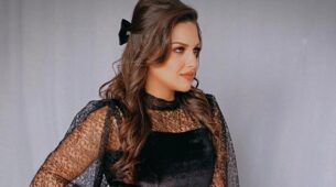 Himanshi Khurana Looks Amazing In Velvet Outfit, See Picture Here