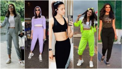 Hina Khan, Erica Fernandes, Karishma Tanna, Jasmin Bhasin, Rubina Dilaik: Who Wore Joggers To Perfection?