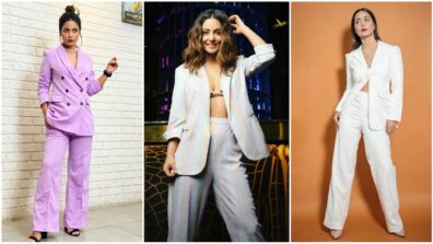 Hina Khan’s top 3 best looks in pantsuits, inspiring netizens to widely explore fashion.