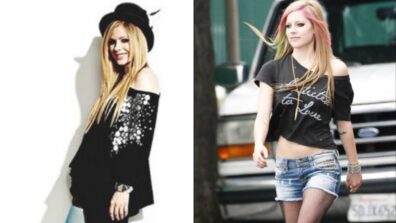 Hollywood Singer Avril Lavigne Looks Gorgeous In Oversized Outfits