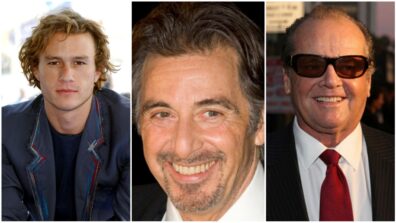 Hollywood stud actors from Heath Ledger, Al Pacino to Jack Nicholson with their iconic character