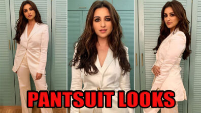 Appealing And Bossy Looks Of Parineeti Chopra In Pantsuit, See Here