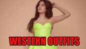 Hot And Enthralling Looks Of Janhvi Kapoor In Western Outfits