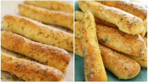 Treat Your Kids With Homemade Garlic Bread Sticks
