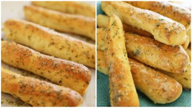 Treat Your Kids With Homemade Garlic Bread Sticks