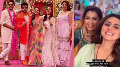 [In Pic] The Married Woman Ridhi Dogra met Dheeraj Dhoopar, Shraddha Arya and Sriti Jha