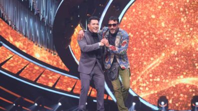 Indian Idol 12: Aditya Narayan hums the song Rangeela re with Shanmukha Priya