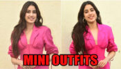 Janhvi Kapoor Looks Amazingly Gorgeous In Pink Corset Style Mini Outfits, See Here