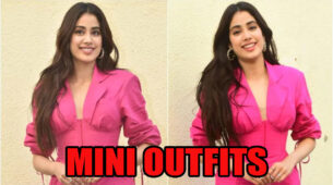 Janhvi Kapoor Looks Amazingly Gorgeous In Pink Corset Style Mini Outfits, See Here
