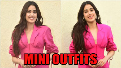 Janhvi Kapoor Looks Amazingly Gorgeous In Pink Corset Style Mini Outfits, See Here