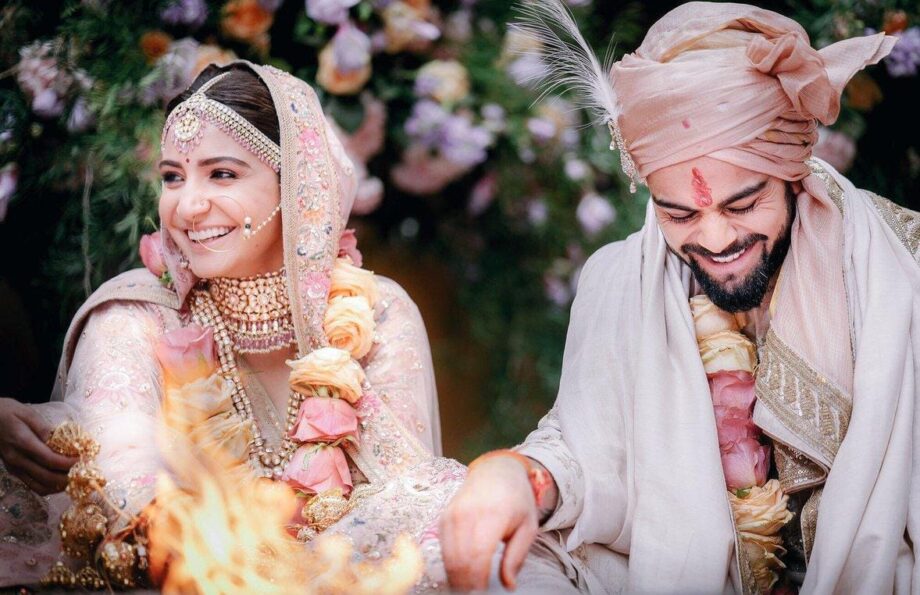 Jasprit Bumrah-Sanjana Ganesan Vs Virat Kohli-Anushka Sharma: The Best Wedding Look - 1