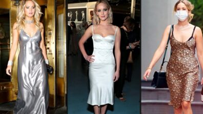 Jennifer Lawrence: Spicy Hot Look In Slip Dresses, Have A Look