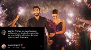 Just Married: Jasprit Bumrah shares adorable romantic moment with wifey Sanjana Ganesan, Ranveer Singh is all hearts