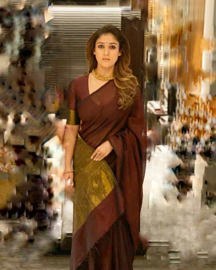 Wanna Add Comfortable Cotton Sarees To Wardrobe? Let Nayanthara’s Style File Serve You Inspiration - 3