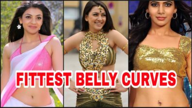 Kajal Aggarwal, Samantha Akkineni & Hansika Motwani’s Hottest Belly Curve Photos To Take Fitness Inspiration