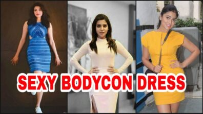 Kajal Aggarwal, Samantha Akkineni & Shriya Saran’s Attractive Bodycon Dress Looks To Style Your Wardrobe