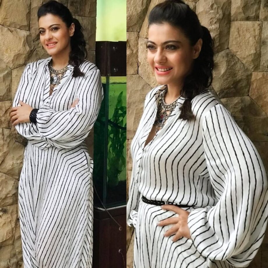 Kajol Devgn Looks Hot In Jumpsuit, See Pictures - 1