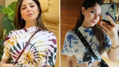 Kanika Kapoor’s Pretty Looks In Tie-Dye Set