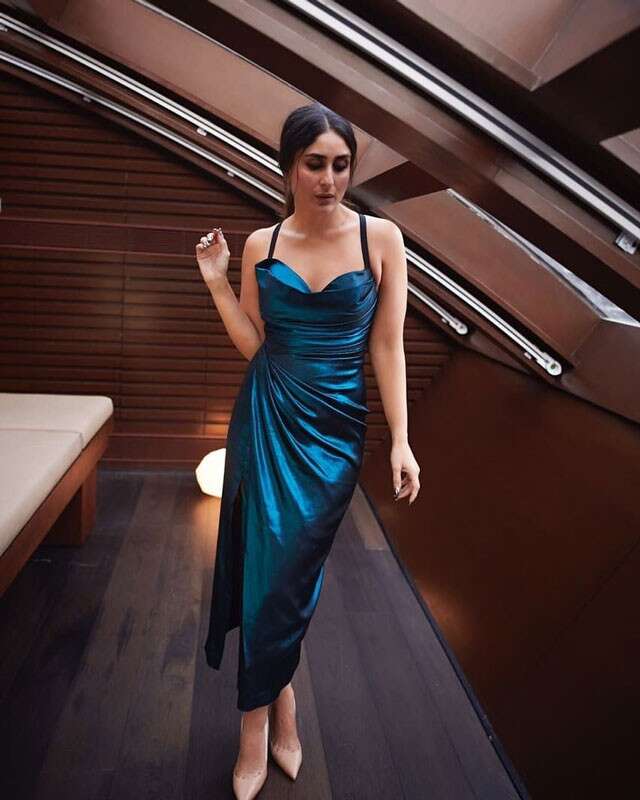 Kareena Kapoor, Shraddha Kapoor, And Mira Rajput: Who Looked Undoubtedly hot In A Cowl Neck Dress? - 0