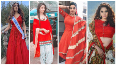 Kimi Verma, Jaspinder Cheema, Nisha Bano, Shiwani Saini: Who Gives Vibrant Vibes In Red? 