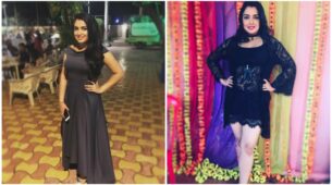 Amrapali Dubey Hot Looks In Western Outfits