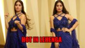 Krishna Mukherjee looks hot in blue lehenga, fans love it