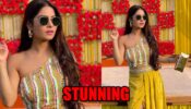 Krishna Mukherjee looks stunning in latest one shoulder dress, fans go crazy
