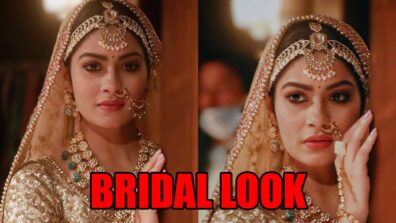 Krishna Mukherjee shares stunning bridal look, fans love it