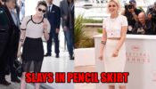Kristen Stewart Slays In Pencil Skirt Like A Pro, See Here 
