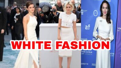 Ladies In White: Angelina Jolie, Emma Watson, Kristen Stewart Showed Their LOVE For White Outfits