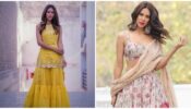Sonam Bajwa Looks Drop-Dead Gorgeous In Embellished Sharara Suit With Pretty Statement Earrings