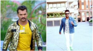 Actor Khesari Lal Yadav Looks Hot In Printed Attire, See Pictures