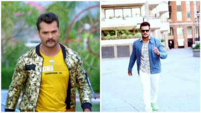 Actor Khesari Lal Yadav Looks Hot In Printed Attire, See Pictures