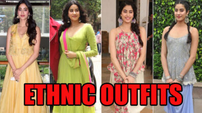 Level Up Your Style Games Taking Inspo From Janhvi Kapoor For Ethnic Looks