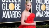 Lili Reinhart Looks Like A Princess In Red Gown At Golden Globes 2019