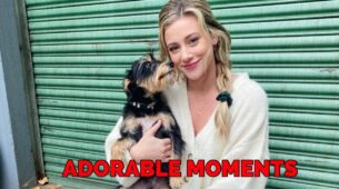 Lili Reinhart Looks Pretty Gorgeous With Her Little Pet