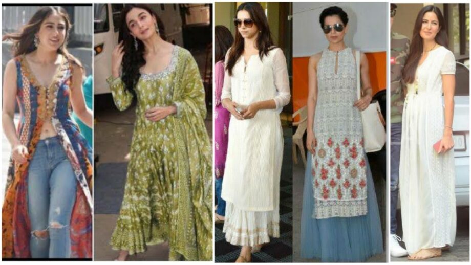 Take Cues From Btown Divas To Style Your Simple Kurta 347006