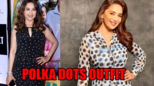 Madhuri Dixit Looks Super Hot In Polka Dots Outfit: See Pics