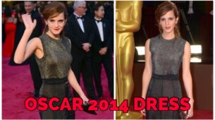 Major Throwback !! Emma Watson metallic looks at Oscar 2014 stole millions of hearts