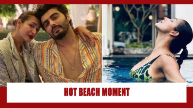 Malaika Arora’s Cosy Beach Moment With Arjun Kapoor