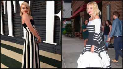 Margot Robbie Serves Us With Tips To Perfectly Style Black And White Outfits