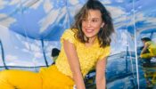 Millie Bobby Brown Looks Pretty Cute In Yellow Top With Yellow Pants