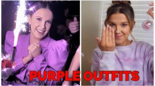 Millie Bobby Brown Looks Stunning In Purple Outfits, See Photos Here