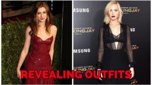 Most Revealing Outfits By Jennifer Lawrence To Anne Hathaway