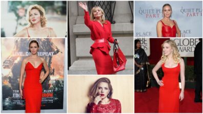 Most seen Kim Catrall vs. Emily Blunt vs. Scarlett Johansson: Hotties in red who scored high in fashion