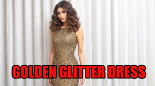 Mouni Roy looks like burning fire in a golden glittery outfit, see here