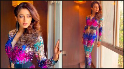 Multicolored Sequin Look Of Stunning Diva: Neha Pendse